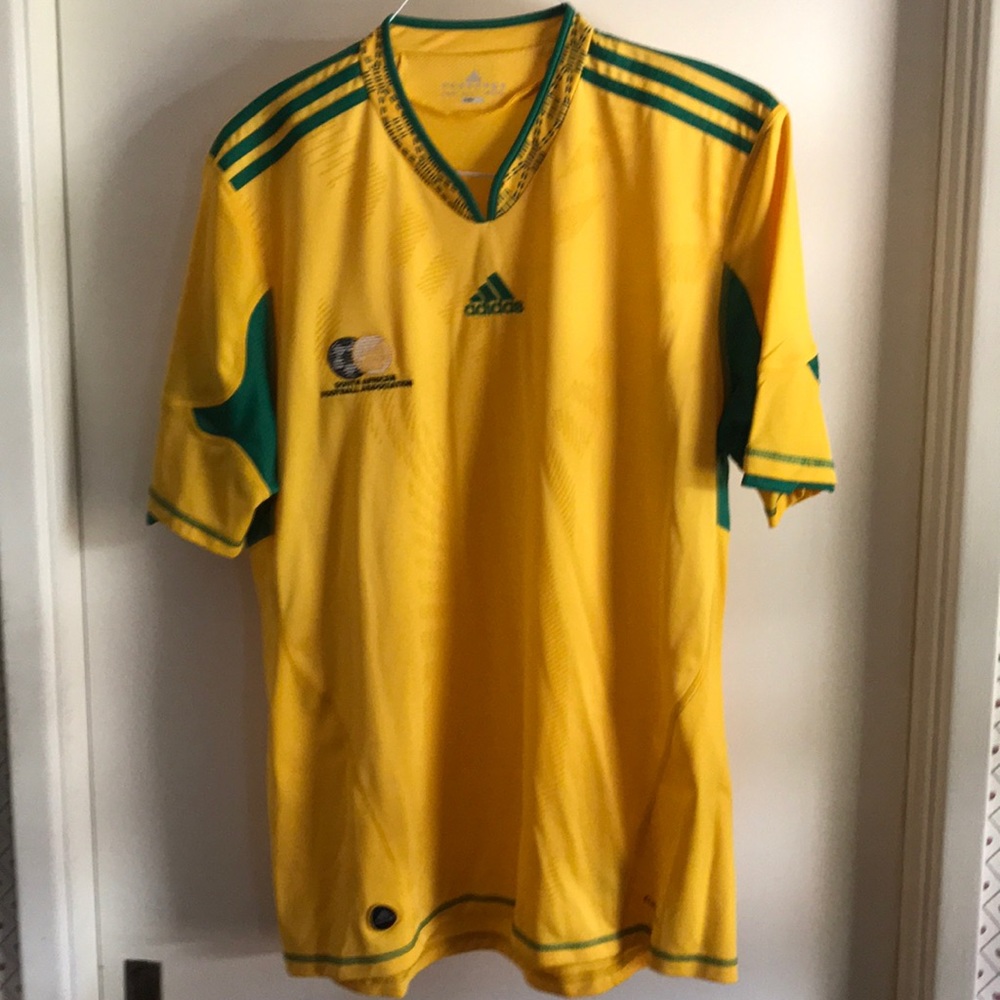 South African Football Assoc Adidas Jersey Size L